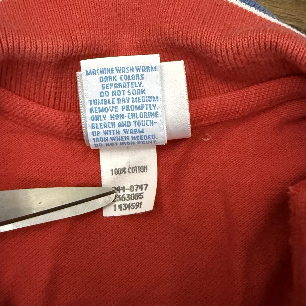 Vintage Oshkosh Boys 24 Months Red Polo Short Sleeve 90's